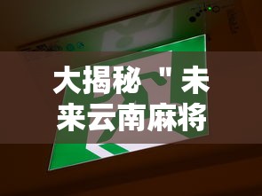 大揭秘 ＂未来云南麻将开挂”开挂辅助详细步骤